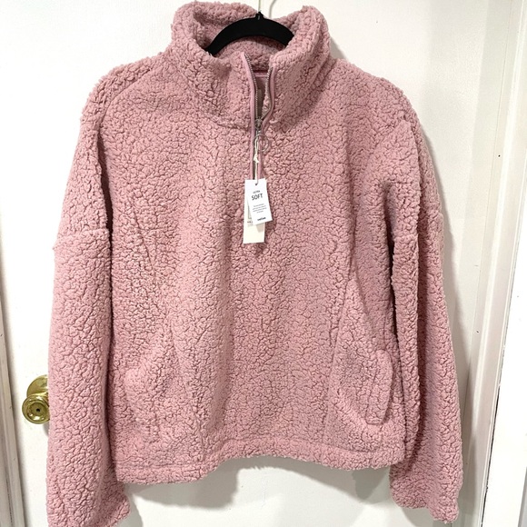 Sherpa Half Zip Jacket - Picture 3 of 5